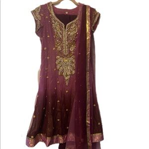 Anarkali Indian Pajami Suit for Wedding